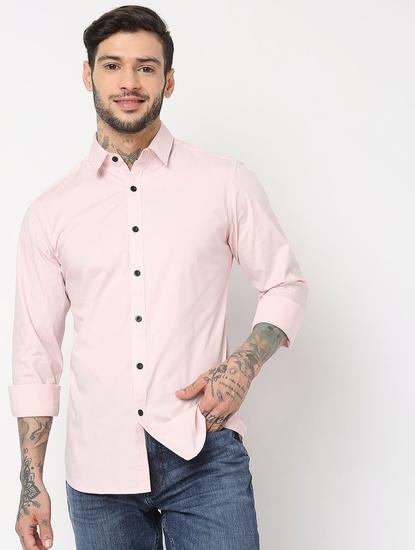 Regular Fit Full Sleeve Solid Shirts