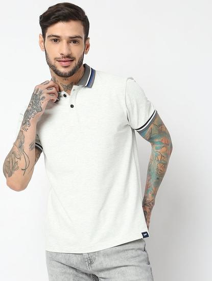 Regular Fit Half Sleeve Solid Polo T-Shirt