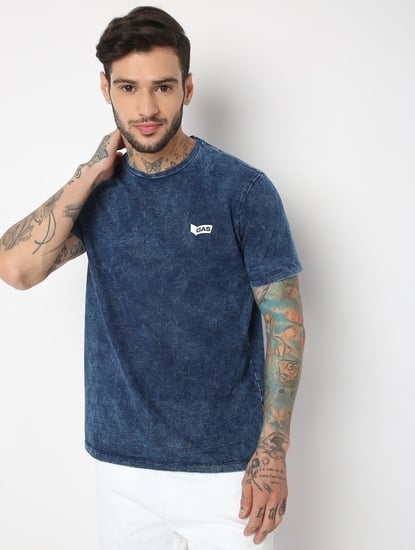 Regular Fit Half Sleeve Solid T-Shirt