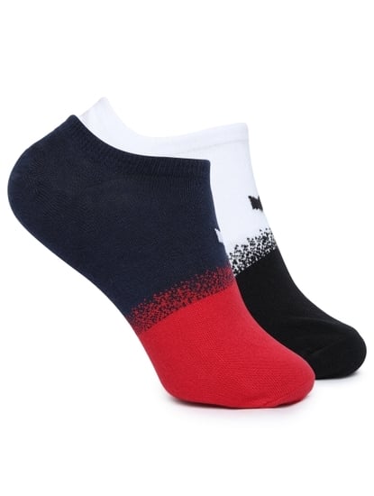 SYD IN Multi Colour Ombre Socks (Pack of 2)