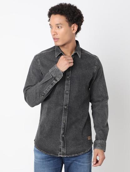 Regular Fit Full Sleeve Solid Shirts