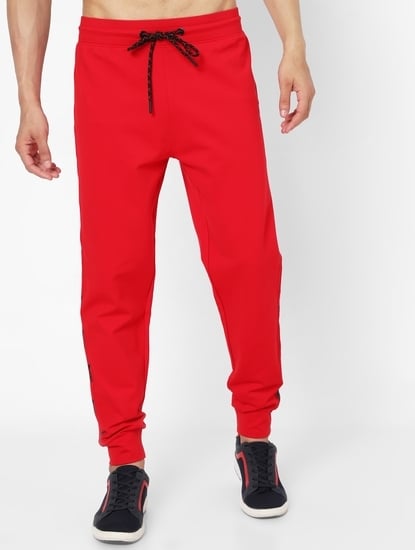 Men's Radar Tape In Slim Fit Trackpants