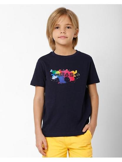 Scuba Splatter Round-Neck T-shirt