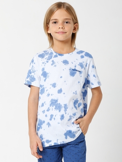 Scuba Tie & Dye Round-Neck T-shirt