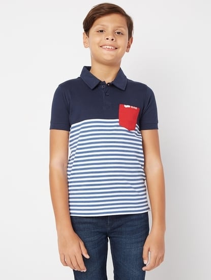 Striped Polo T-Shirt