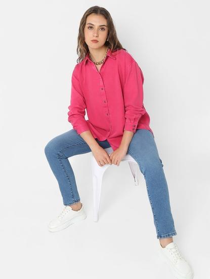 Oversized Classic Collar Shirt