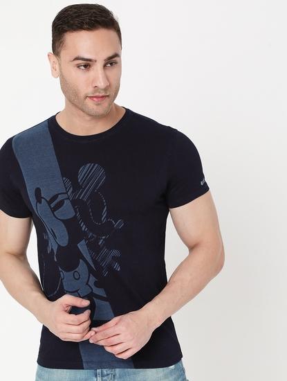 Mickey Mouse Slim Fit Crew-Neck T-shirt