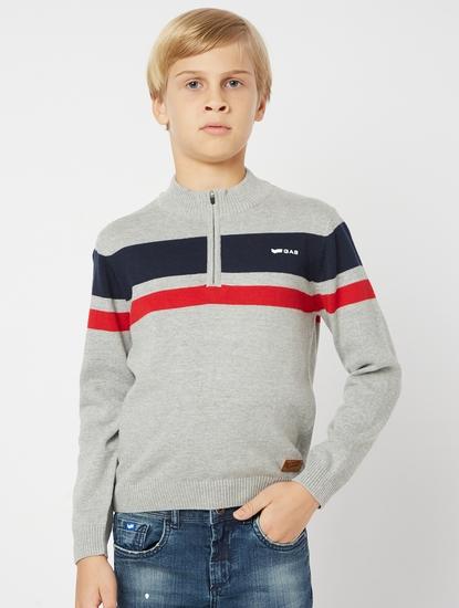 Remy Striped Cotton Sweater