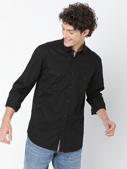 Kant Smart Fit Shirt with Flap Pockets