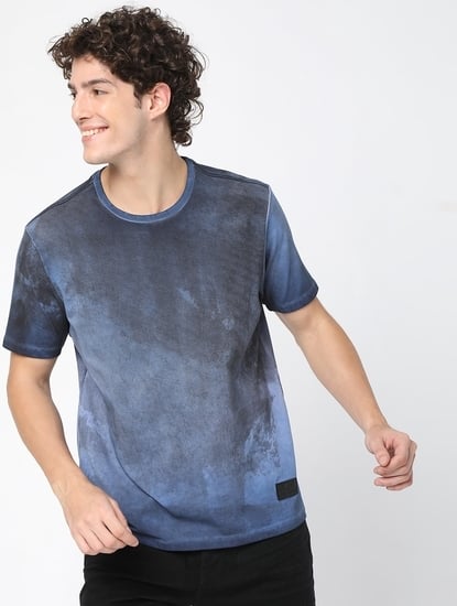 Scuba Grunge Tie & Dye Crew-Neck T-Shirt