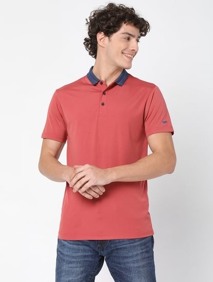 Smart Fit AGAP Baked Apple Polo T-Shirt