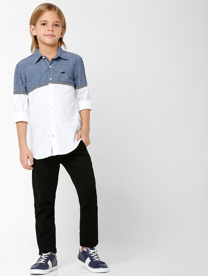 Boy's Desi Jr IN Slim Fit Trousers