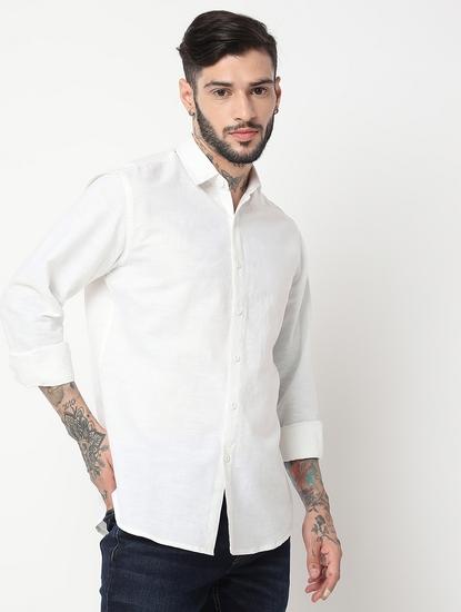 Regular Fit Full Sleeve Solid Shirts