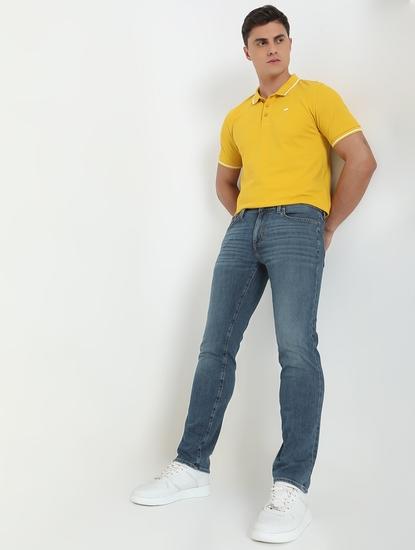 Albert Slim Fit Solid Denim