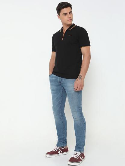 Albert Slim Fit Solid Denim