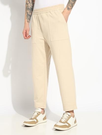 Solid Straight Fit Trackpant