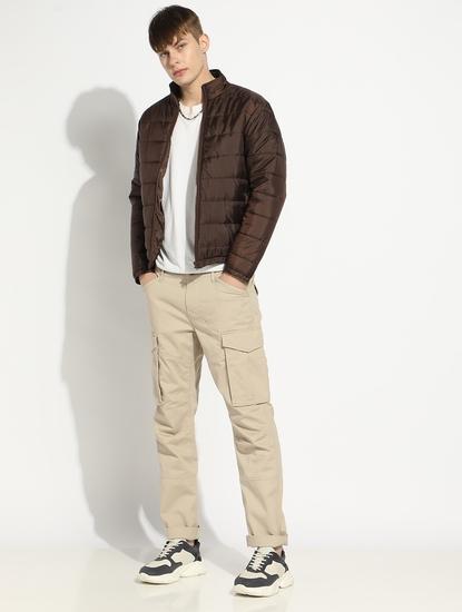 Slim Straight 7 Pocket Cargo Style Trouser