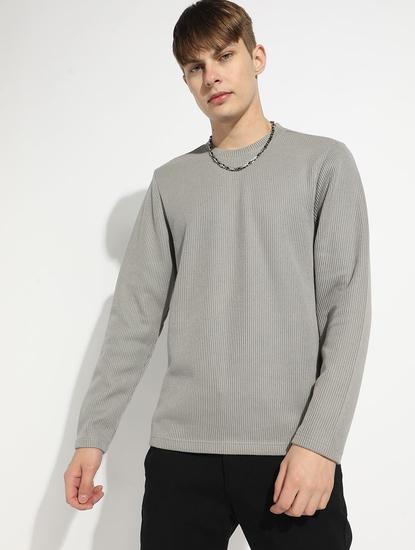 Crew Neck Full-length Sleeve Regular Fit Tshirt