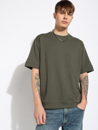 Crew Neck Short sleeve Boxy Fit T-shirt