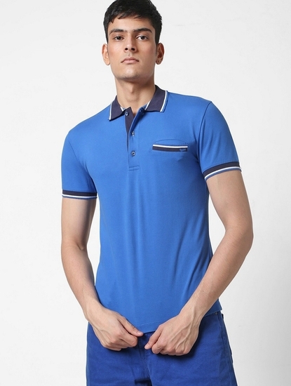 Polo T-shirt with Welt Pocket