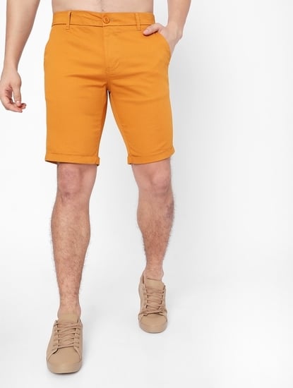 Men's Scottie Solid Shorts Slim Shorts