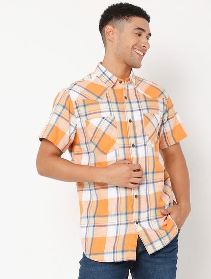 Kant Checked Slim Fit Shirt