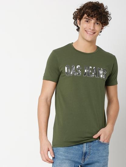 Scuba Logo Camo Slim Fit Crew-Neck T-shirt