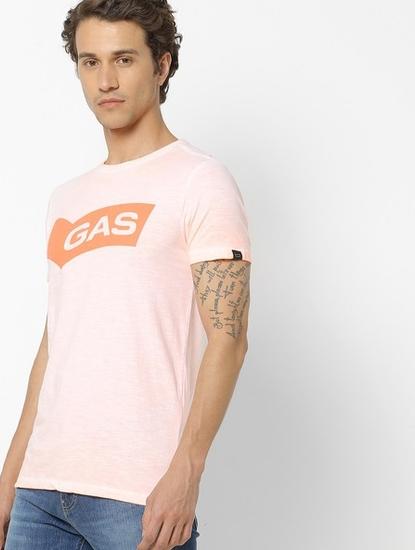 Scuba Slim Fit Logo Print Crew-Neck T-shirt