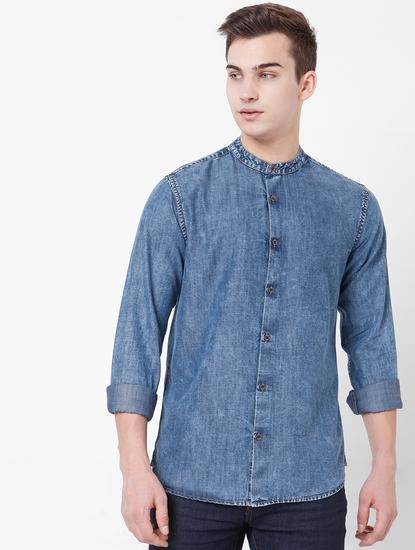 Mohr Lightly Washed Slim Fit Shirt