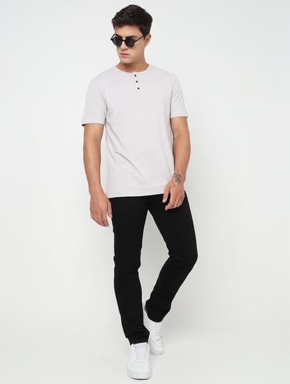 Albert Slim Fit Solid Denim