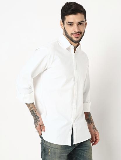 Regular Fit Full Sleeve Solid Shirts