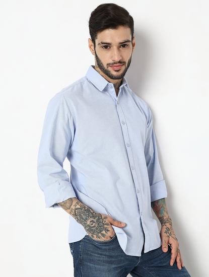 Regular Fit Full Sleeve Solid Shirts