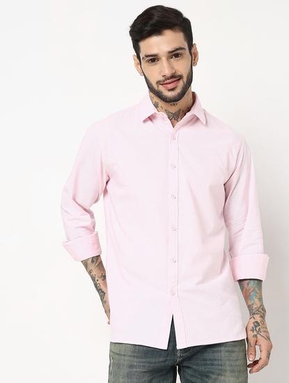 Regular Fit Full Sleeve Solid Shirts