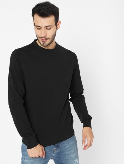 Slim Fit Crew-Neck Sweatshirt