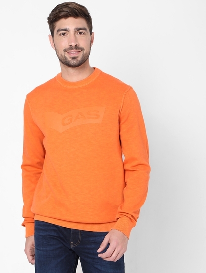 Ross Logo Print Slim Fit Pullover