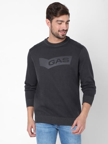 Ross Logo Print Slim Fit Pullover