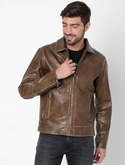 Elio Biker Jacket with Insert Pockets