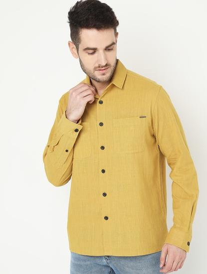 Slim Fit Shirt with Patch Pockets