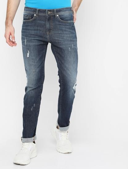 Men's Albert Simple In Slim Fit Blue Jeans