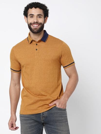 Duo Tone Slim Fit Polo T-Shirt