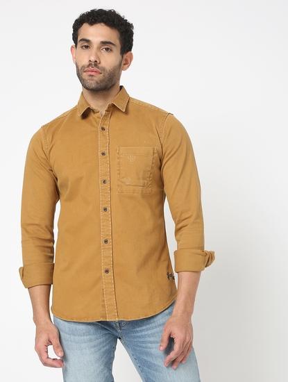 S.DET Flecks Slim Fit Shirt