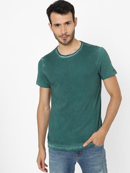 Washed Slim Fit Crew-Neck T-shirt