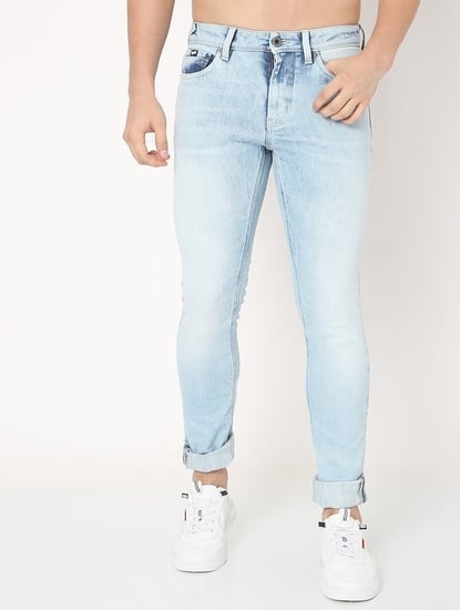 Men's Sax Zip In     Skinny Denim