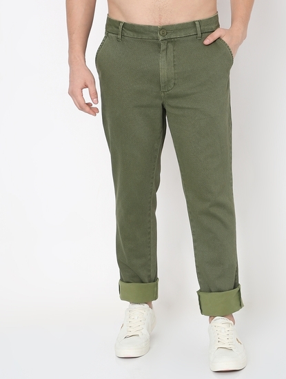 Men's Toki Chino Aop In Straight Trouser