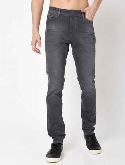 Men's Sax Zip Skinny Denim