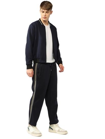 Solid Straight Fit Trackpants