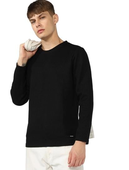 Crew Neck Full-length Sleeve Regular Fit T-Shirt