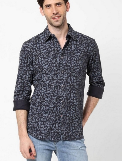 Printed Slim Fit Shirt