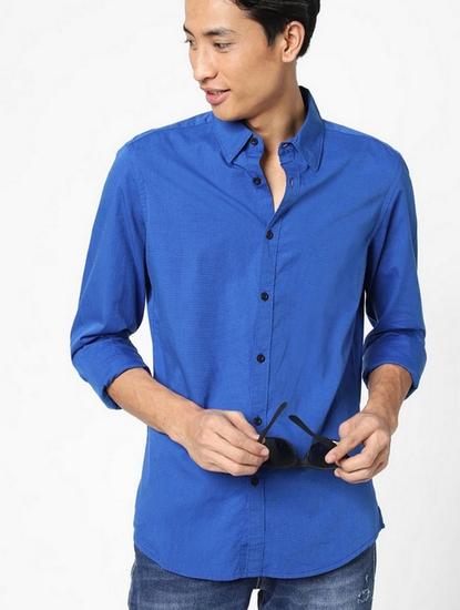 Andrew Textured Slim Fit Shirt