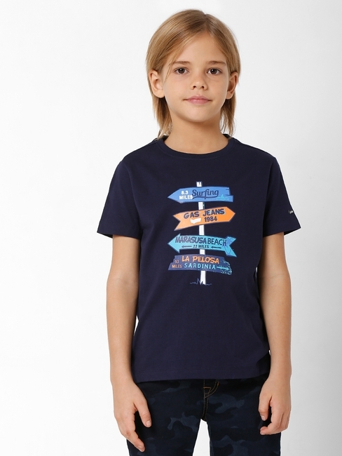 Scuba Arrow Round-Neck T-shirt